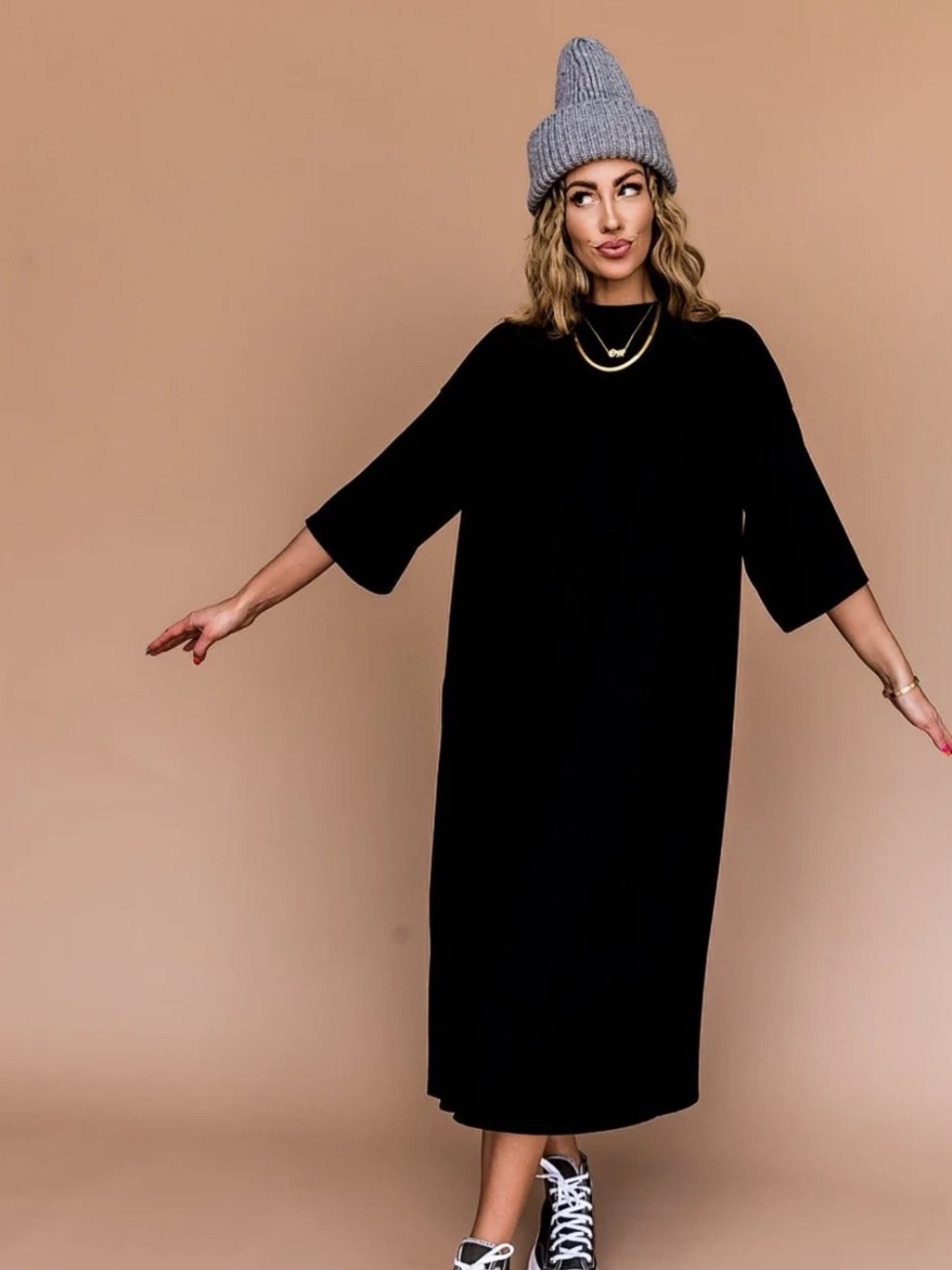 LALA ORIGINAL Ozzy Dress in Black M